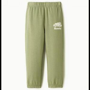 Roots Olive Green Sweatpants in Medium